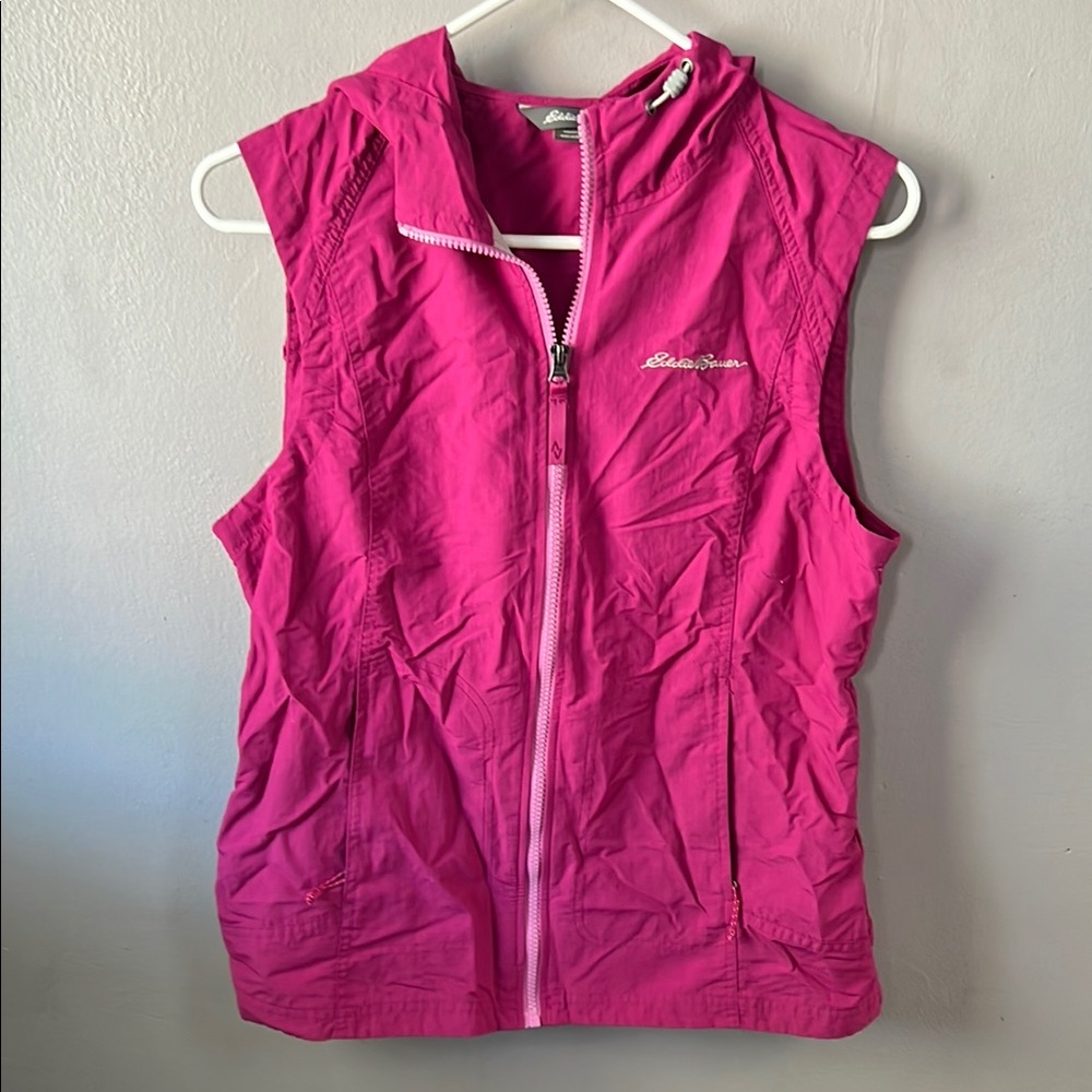 Pink Eddie Bauer Sleeveless Vest